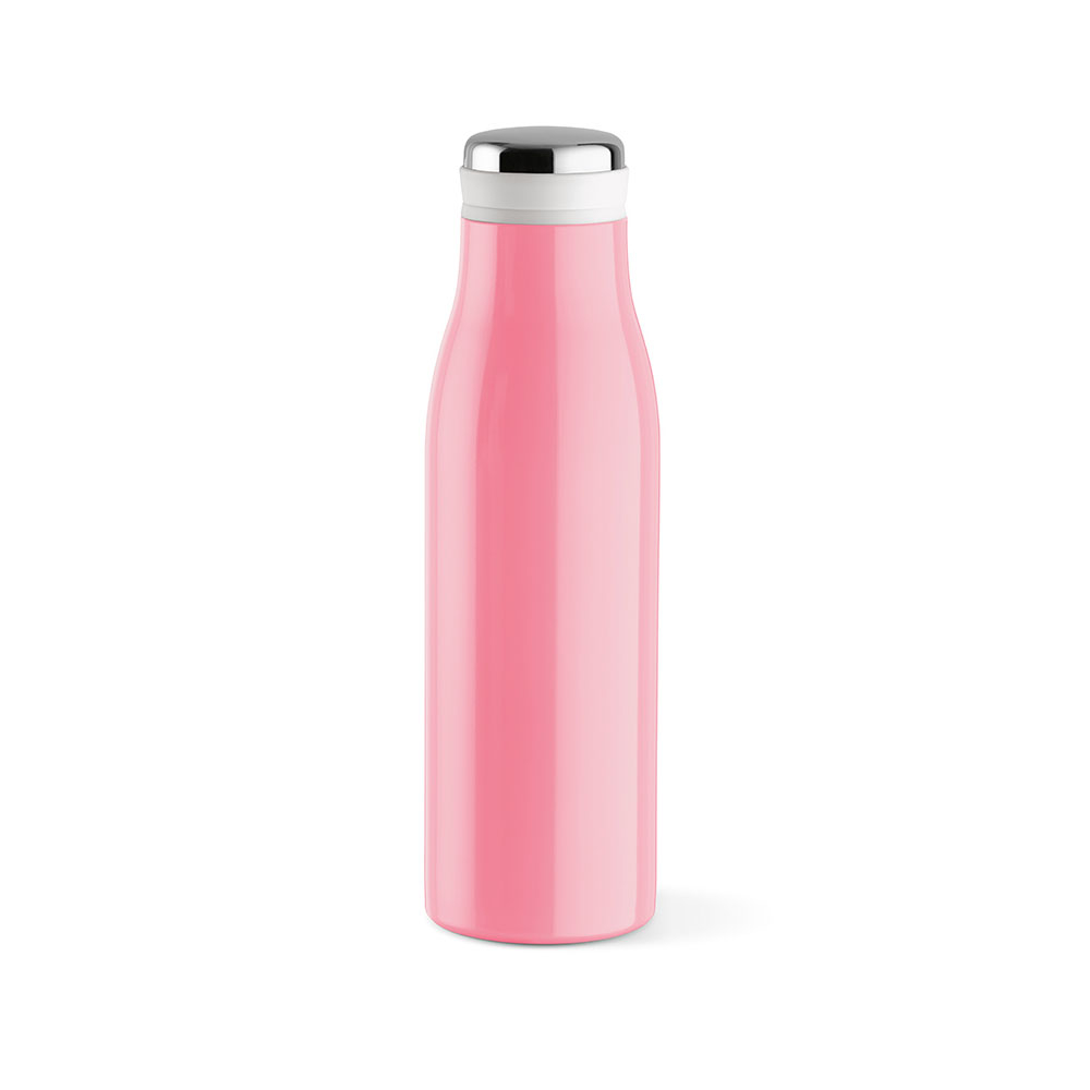 Bouteille publicitaire inox recyclé 470ml Arkansas 500 Rose clair